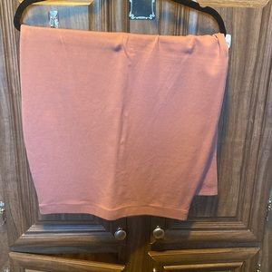 Mauve colored body con skirt from forever 21